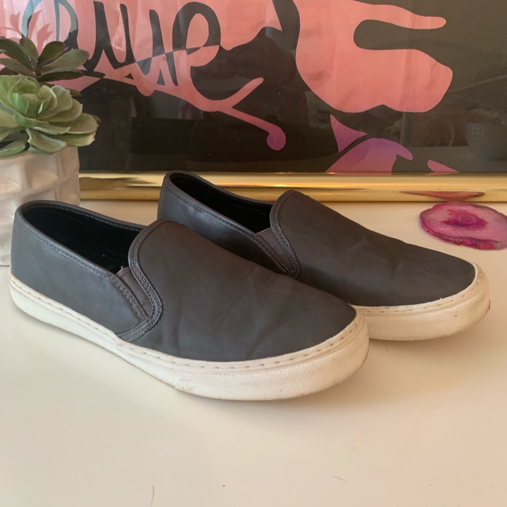 Forever 21 Faux Leather Slip On